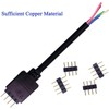 PAUTIX 2 x 4 pin 1 to 2 LED stiff