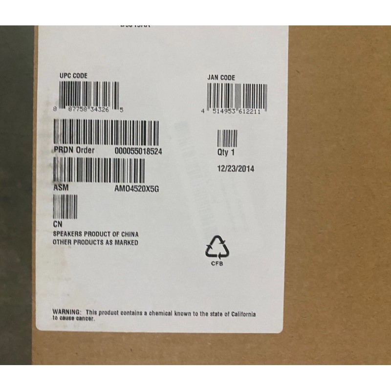 HP Genuine HP USB Business Speakers D9J19AA BRAND NEW Factory