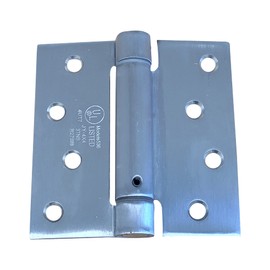 Hinge Outlet Stainless Steel Spring Hinge - 4 Inch Square - Highly Rust Resistant - 2 Pack