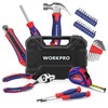 WORKPRO 35-Piece Tools Set, General Household Tool Kit with Storage