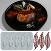 Hollow Candy Mold, Chocolate Candy 3D Hollow Silicone Mold (Feather