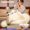 Bed Rest Reading Pillow - Kawaii Soft Lumbar Pillows Rest