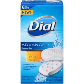 Dial Advanced Deodorant Soap (6 Bars)