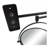Vaper Espejo Vanidad Doble Cara Metálico 8 Pul. Negro