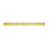 PACIFIC ARC WDC18 WOOD RULER WITH METAL EDGE 18IN
