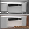 BJADE'S Window Air Conditioner Side Insulated Foam Panel,Full Surround Panels