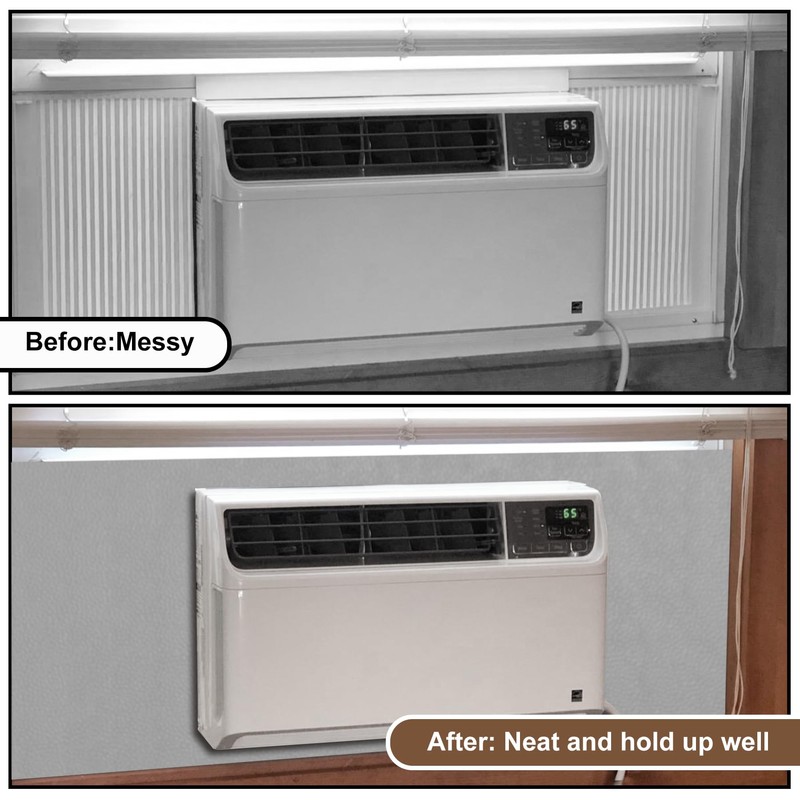 BJADE'S Window Air Conditioner Side Insulated Foam Panel,Full Surround Panels