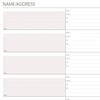 Day Runner Telephone and Address Pages, Refill, Loose-Leaf, Undated, for