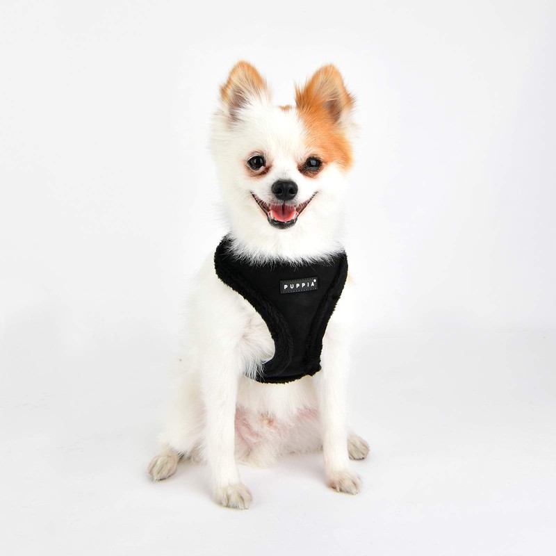 Puppia Terry Harness A - Black - XL