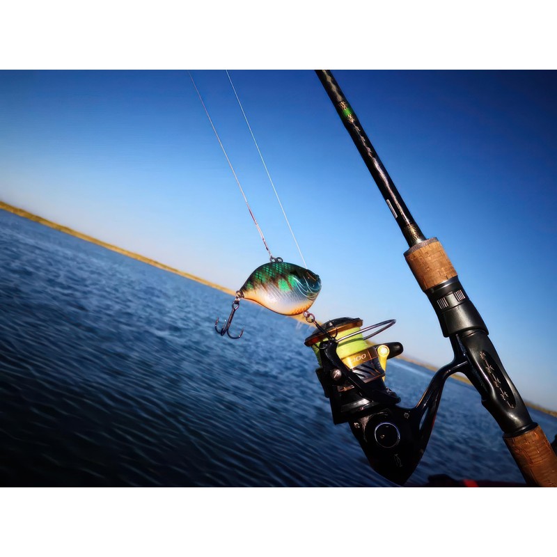 Lurefans Crankbait DK5 Ghost Perch #28