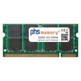 PHS-memory 4 GB RAM Memory Module Compatible with Apple iMac Core 2 Extreme 2.8GHz 24 Inch (Mid 2007) (Al) DDR2 SO DIMM 800MHz PC2-6400S