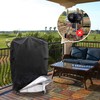 Weatherproof Barbecue Cover, Heavy Duty Tear-Resistant 210D Oxford, Waterproof, Windproof,