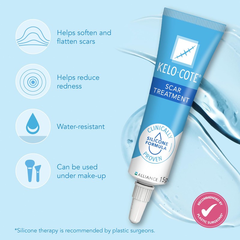 KELO-COTE UV SPF30 Advanced Formula Scar Gel, 15g