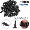Plastic Rivets 6mm 50pcs Plastic Clips Rivets Motorcycle Fairing Trim