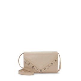 Lucky Brand Ruth Leather Crossbody Bag, Smoke Grey