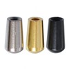 EINCORN 3Pcs Metal Guitar 3 Way Toggle Knobs Tip Caps