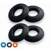 Lorsum 4Pcs Kayak Paddle Drip Rings, Rubber Canoe Paddle Drip