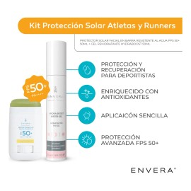Kit Protección Solar Atletas Runners Envera