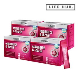 Life Hub [Life Herb] Life Herb Pomegranate Collagen Lactobacillus 4 Set (2g x 120 sachets) None / [라이프허브]라이프허브 석류콜라겐 유산균 4세트(2g x 120포) 없음