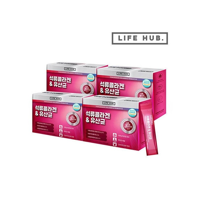 Life Hub [Life Herb] Life Herb Pomegranate Collagen Lactobacillus 4