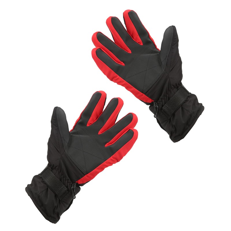 Electric Heated Gloves Polyester Waterproof Battery Powered Winter Heated Gloves