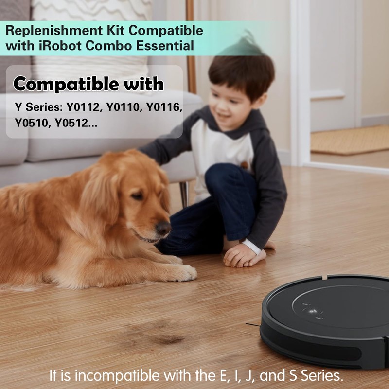 Spofan Accessory Replacement for iRobot Roomba Combo Essential Vacuum and