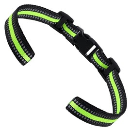 UJQW Adjustable & Durable Dog Collar Strap, Waterproof Nylon Belt with 6-29 inches Length Range, Compatible with 2.4GHz Wireless Training Collars