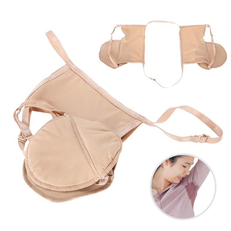 Milltrip Underarm Sweat Pad, Underarm Sweat Guard, Reusable Cotton Armpit