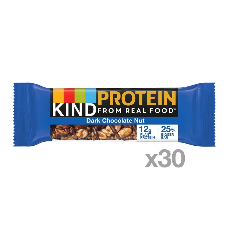 KIND Protein Bars Dark Chocolate Nut, Gluten Free, 12g Protein,