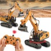 1/20 Excavator Rotate 680 Degrees 11 Channel Crawler Excavator Competition
