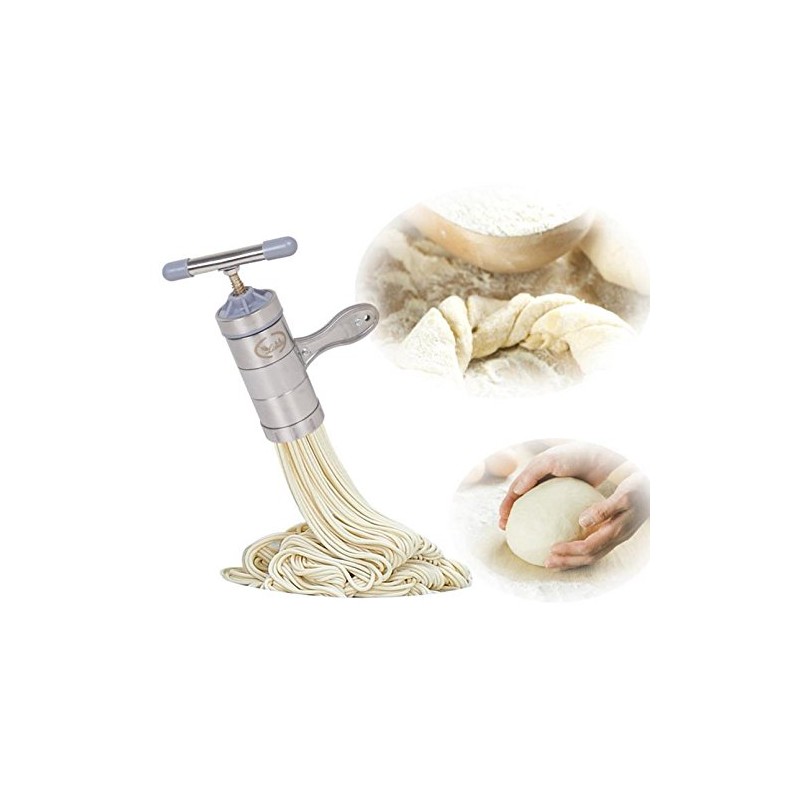 OFKPO Stainless Steel Noodle Maker Manual Noodle Press Pasta Press