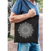 Autiga® Jute Bag Mandala Ethnic Boho Cotton Bag Tote Bag