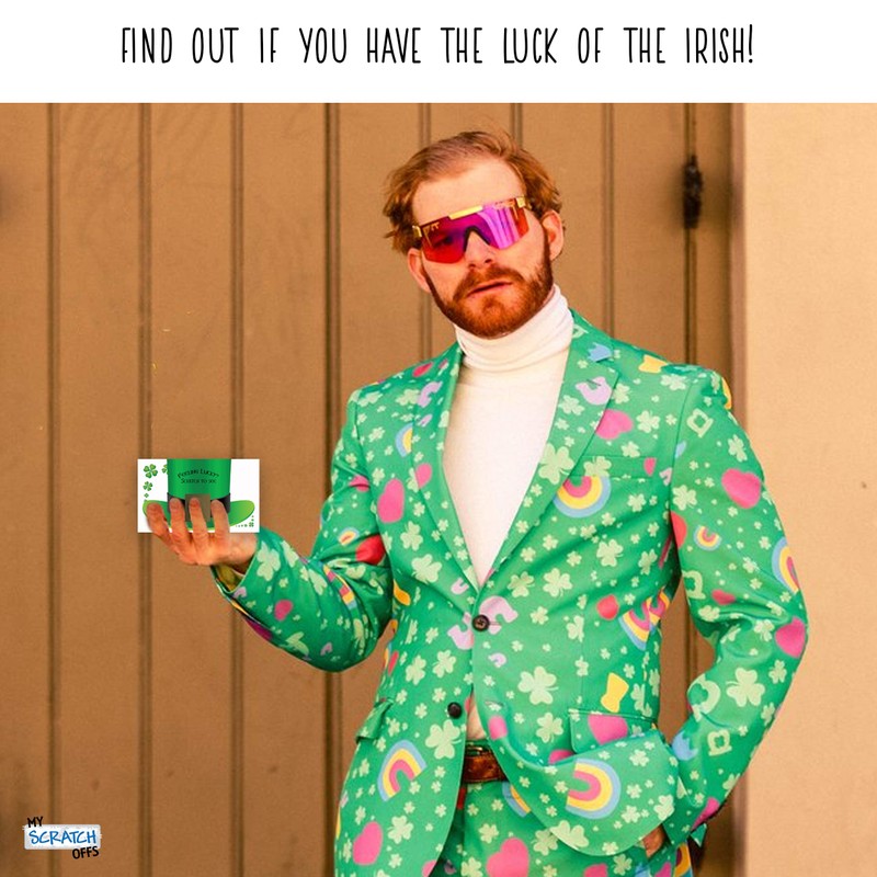 My Scratch Offs St. Patrick’s Day Scratch Off Game Cards