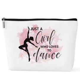 ENGVZ Dancing Makeup Bag for Performers Dancers Girls | Dance Gifts for Dancers - Portable & Compact for Concerts, Parties and Nightclubs (Dancer's Beauty Essentials)