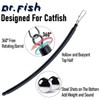 Dr.Fish 6 Pack Dragging Weights for Catfishing Trolling, Drifting Dragging