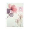 Frontia A5 Notebook, Crystal Flower, 5mm Grid lines, for students,