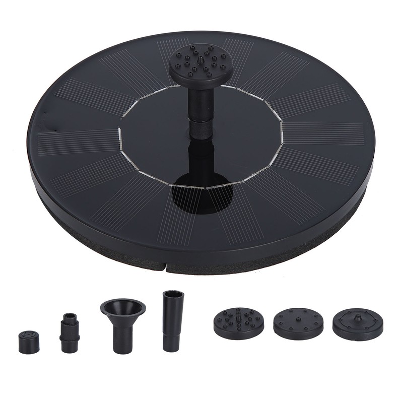 7V Solar Fountain Water Pump Outdoor Pool Decoration Garden Pond