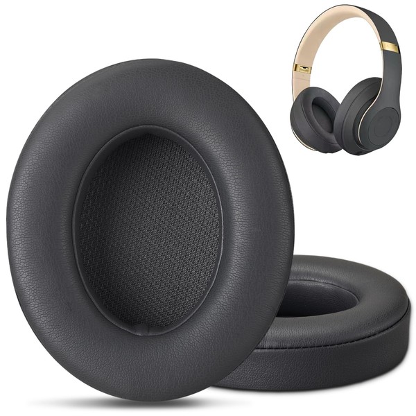 Replacement for Beats Studio 3 Replacement Ear Pads Grey, Beats