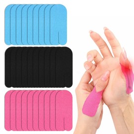 ZOWEXIQ 30 Stück Finger Tape, Daumen Bandage Daumen Vorgeschnittenes DaumenstüTzband Kinesiologie-Patches, Aufkleber Daumenschutzband DaumenunterstüTzungsband