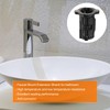 sourcing map 1 Pcs 1.14 Inch Faucet Nut Fixed Base,