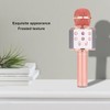 Kids Singing Microphone Portable Handheld Wireless Bluetooth Condenser Mic Speaker