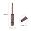 sourcing map Pack of 2 T10 Torx Bit 1/4 Inch