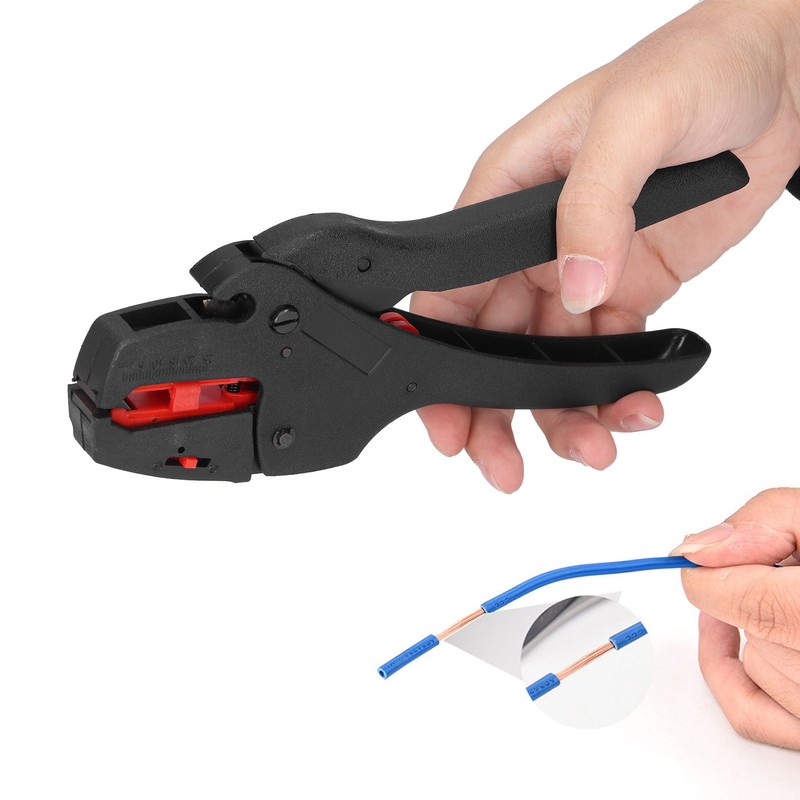 Wire Stripper SelfAdjusting Insulation Stripping Pliers Terminal Crimping Tools FSD3