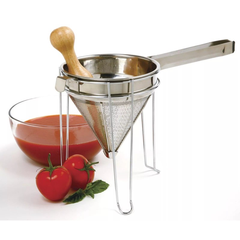 Norpro Chinois Strainer with Stand & Pestle