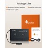 Arsvita Car Audio Bluetooth Cassette Receiver, Tape Player Bluetooth 5.0