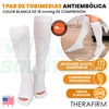 THERAFIRM | Tobimedia Antiembólica con Punta Abierta de Compresión Suave