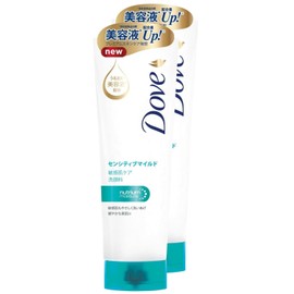 Dow Sensitive Mild Facial Cleanser, 4.6 oz (130 g) x 2 Packs