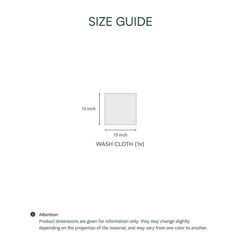 Lacoste Heritage 100% Supima Cotton Wash Cloth, Celestial, 13" x