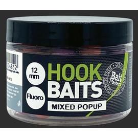 Fluoro mixed 12mm Pop-ups 50g Fishing Bait