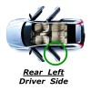 Actuators Plus For Infiniti G25 G35 G37 Q40 Rear Left